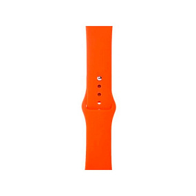 Ремешок Apple Watch Silicone 42/44/45mm оранжевый