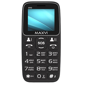 Мобильный телефон Maxvi B110 Black