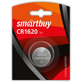 Таблетка SmartBuy CR1620 1BL 1шт
