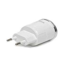 СЗУ+ micro USB Hoco C37A 1 выхода 2.4A белый