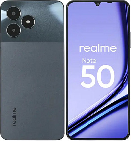 Смартфон Realme Note 50 3/64Gb черный