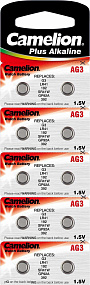 Батарейка Camelion AG 3 10BL 1шт