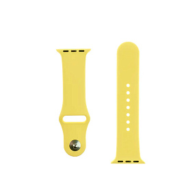 Ремешок Apple Watch Silicone 42/44/45mm желтый