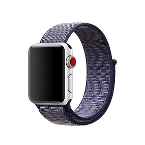 Ремешок Apple Watch Nylon 42mm полуночно-синий