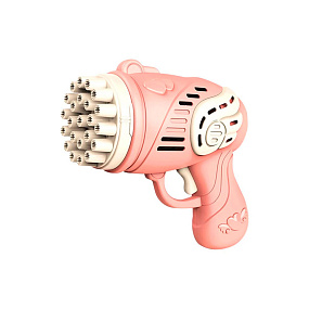 Пистолет для мыльных пузырей Angel bubble gun, розовый