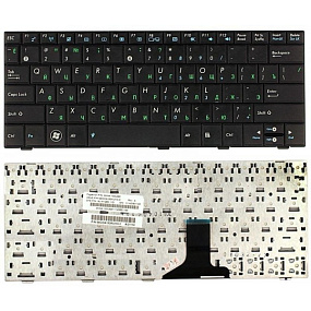 Клавиатура Asus Eee PC 1005H 1008H 1001H Черная p/n: NSK-UF10R, 9J.N1Q82.10R, 0KNA-192SU03