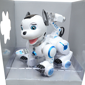 Робот-собака ДРУЖОК (сенсорные датчики, свет, звук) ZYB-B2856 