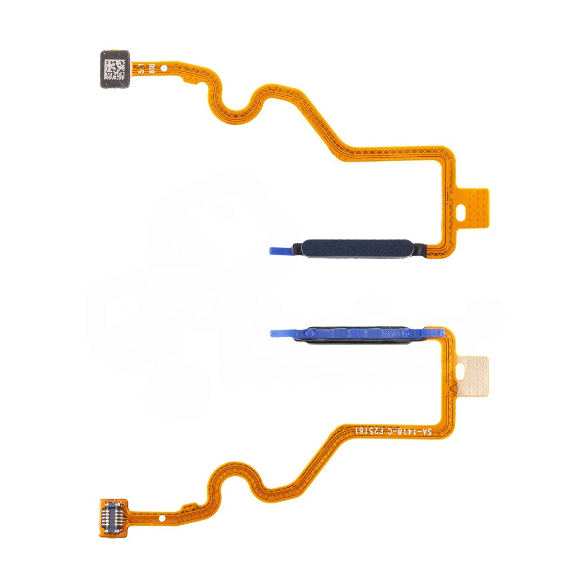 Шлейф Tecno Spark 30 4G/5G/Spark 30C 4G (KL6/KL8/KL5n) сканер отпечатка пальцев Черный