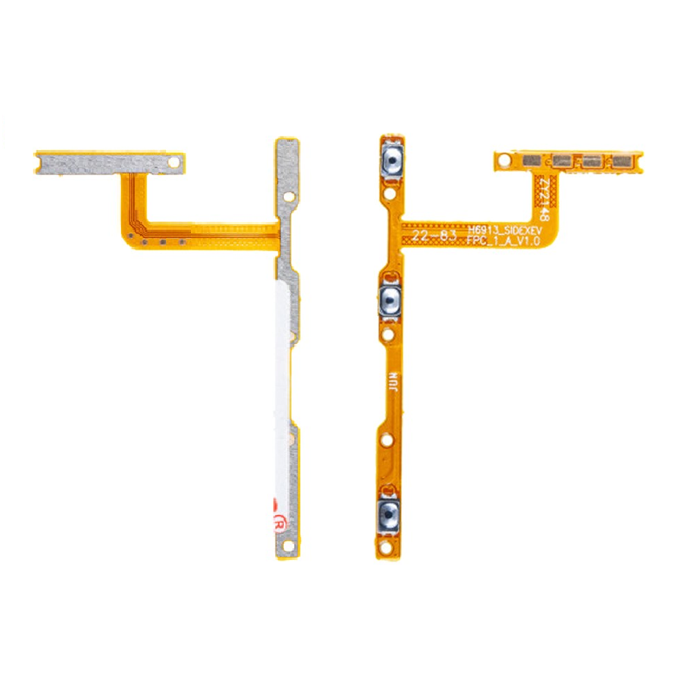 Шлейф Tecno Spark 8P (KG7n) на кнопки громкости/включения