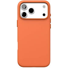 Кейс iPhone 17 Pro/18 Pro Silicone Case без логотипа оранжевый