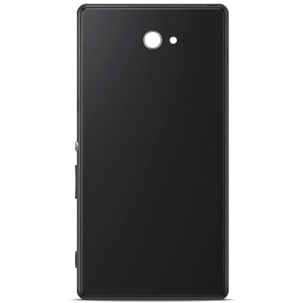 корпус для телефона Sony D2403 (Xperia M2 Agua) Задняя крышка Черный