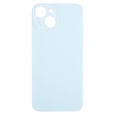 Задняя крышка iPhone 15 в сборе со стеклом камеры Голубой orig fabric с креплением