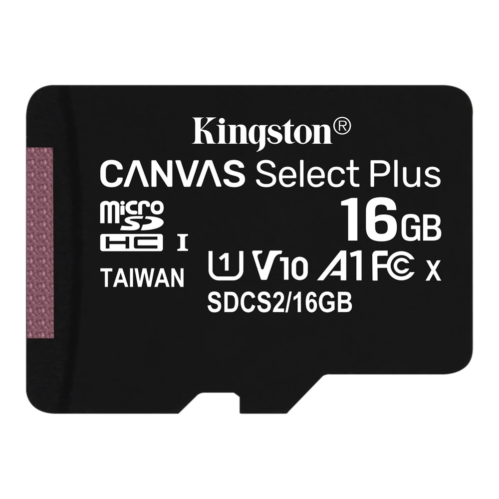 MicroSD 16Gb Kingston Class 10 100Mb/s без адаптера