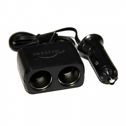 Разветвитель прикуривателя (2 выхода) WF-318 со шнуром