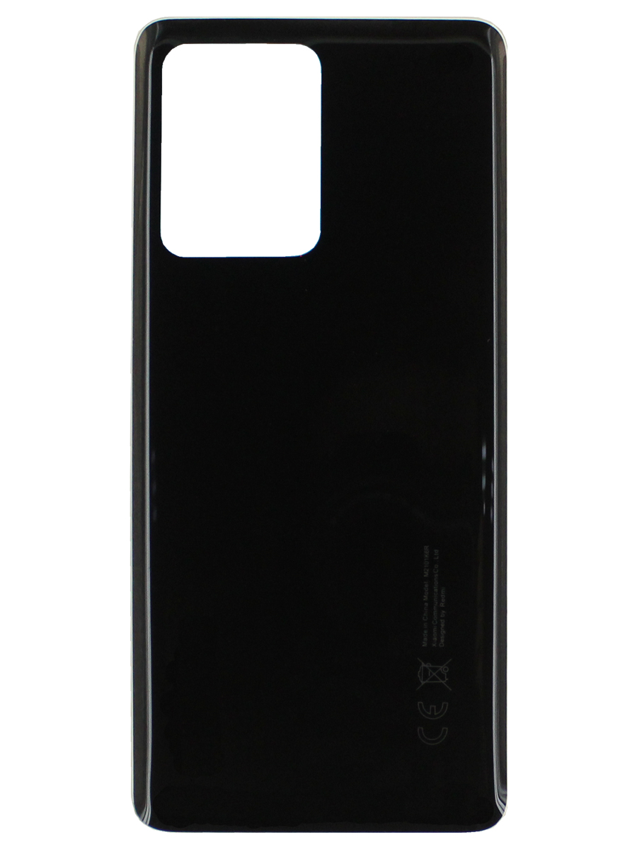 корпус для телефона Xiaomi Redmi Note 12 Pro+ (221013164UG) Задняя крышка Черный - Премиум