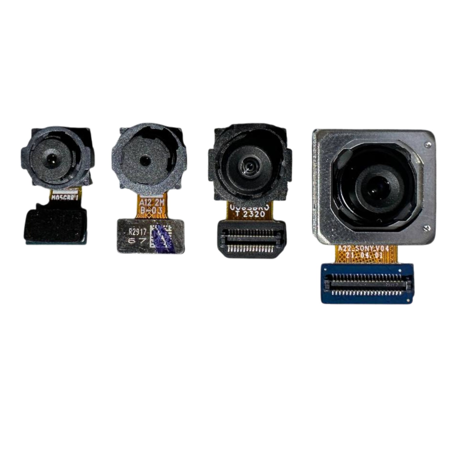 Камера Samsung A225F/A336B/A346B (A22/A33 5G/A34 5G) модуль 4 камеры задняя (с разбора)