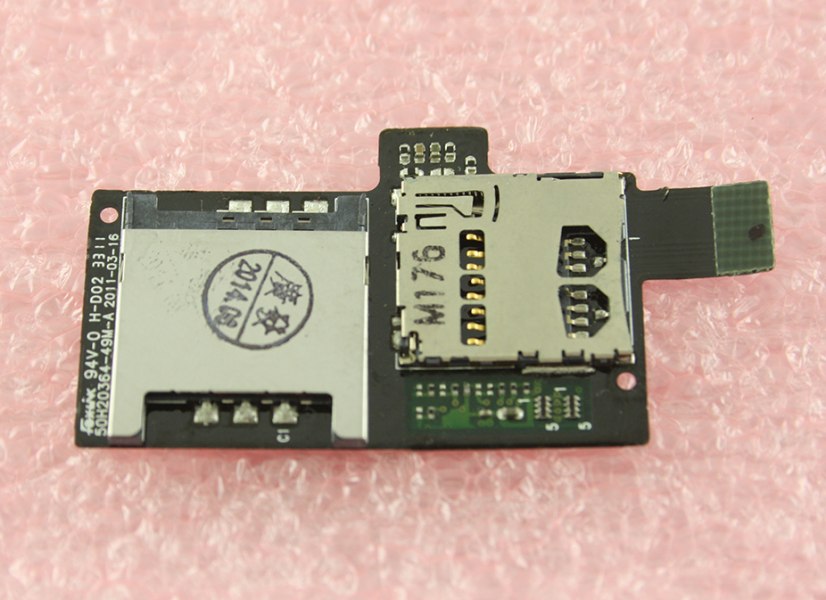Шлейф HTC Sensation/G14/Sensation XE/G18 на разъем SIM/MMC