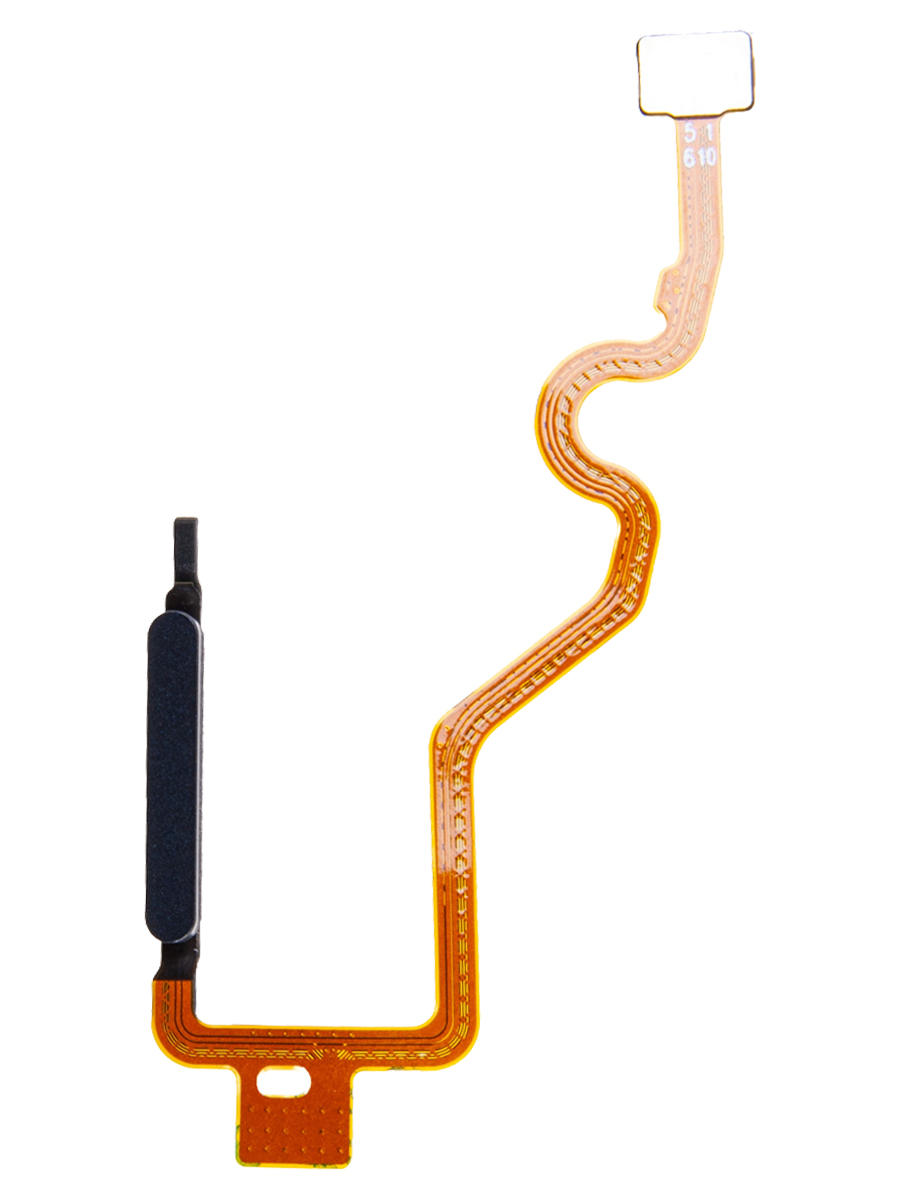 Шлейф Tecno Spark 20C (BG7n) сканер отпечатка пальцев Черный
