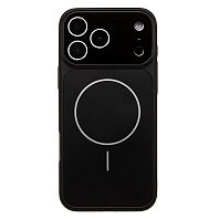 Кейс iPhone 17 Pro Max/18 Pro Max силикон SafeMag SM090 черный