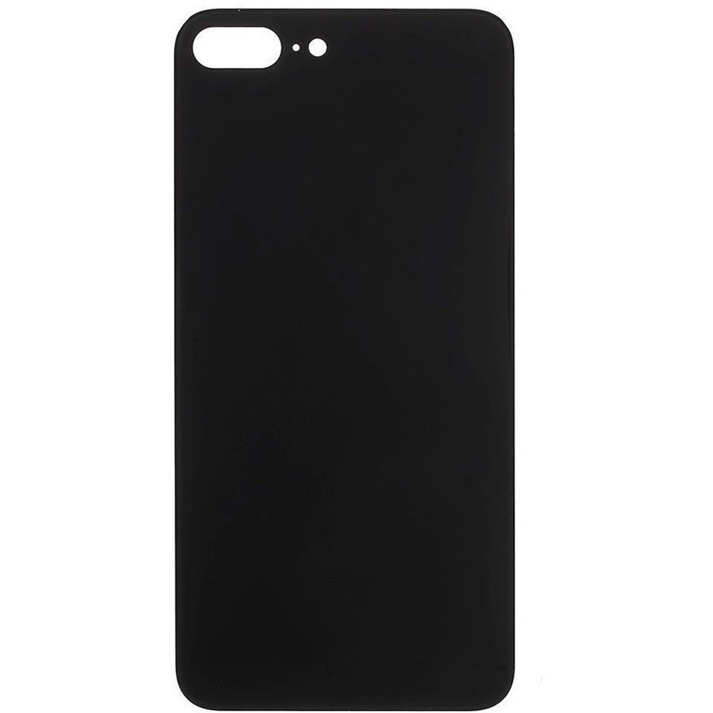Задняя крышка iPhone 8 Plus (стекло) черный orig fabric