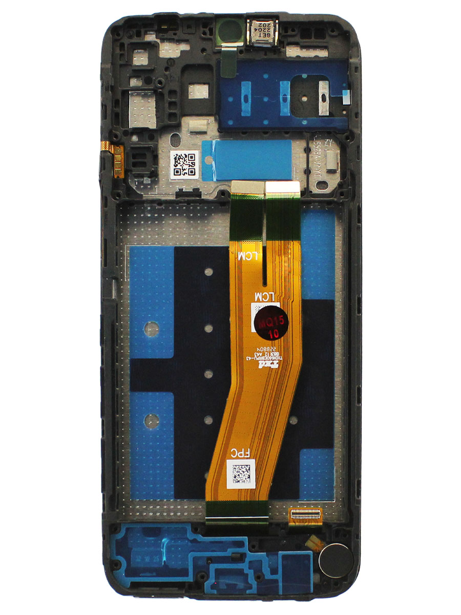 Дисплей для телефона Samsung A145F (A14 4G) модуль Черный - Оригинал - Восстановленный