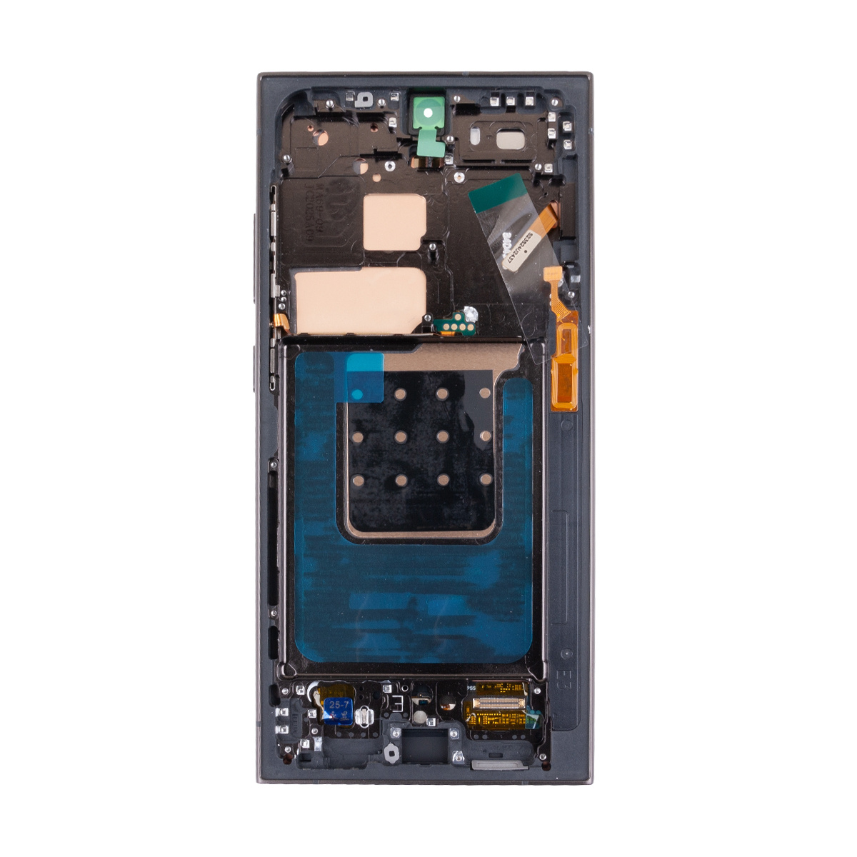 Дисплей для телефона Samsung S928B (S24 Ultra) модуль с рамкой Черный - (Soft OLED) (Full Size)