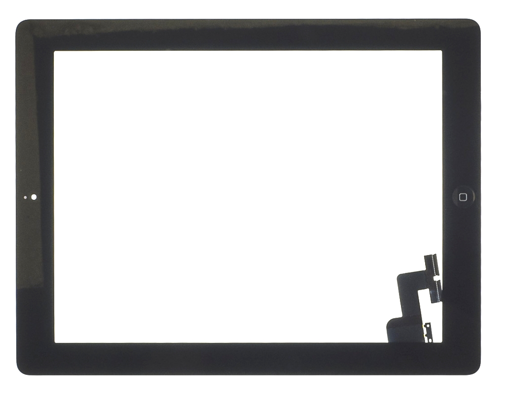 Сенсор для планшета iPad 2 Черный - AA