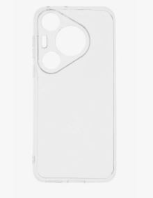 Силиконовый чехол Huawei Pura 70 ASC-101 Puffy прозрачный 