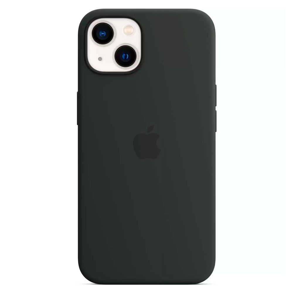 ✔️Кейс iPhone 14 Silicone Case с логотипом (018) черный - купить за 390 ₽ в  г. Новокузнецк