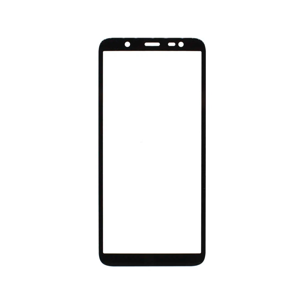 Стекло модуля Samsung J810F (J8 2018) Черное