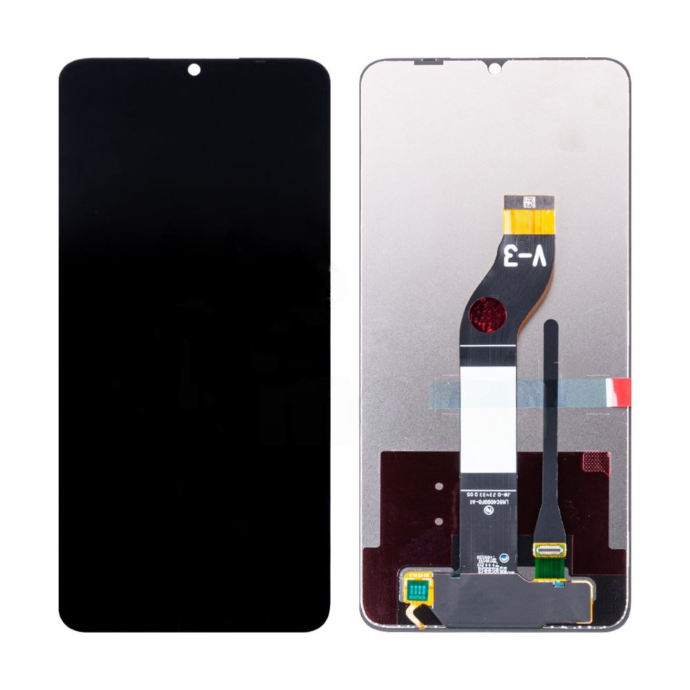 Дисплей для телефона Xiaomi Poco C65 в сборе с тачскрином Черный - Оригинал