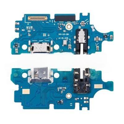 Шлейф Samsung A155F/A156B (A15 4G/5G) плата системный разъем/разъем гарнитуры/микрофон