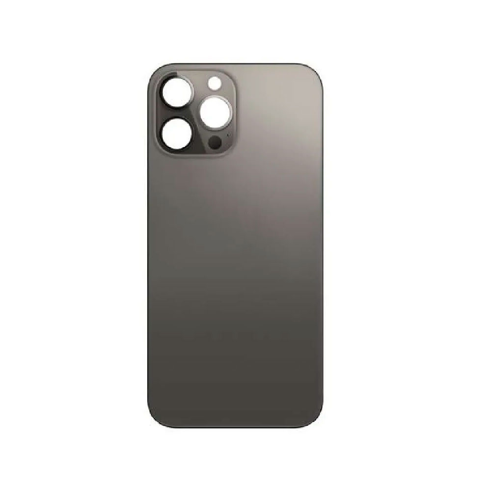 Задняя крышка iPhone 13 Pro Max (стекло) черный - orig fabric