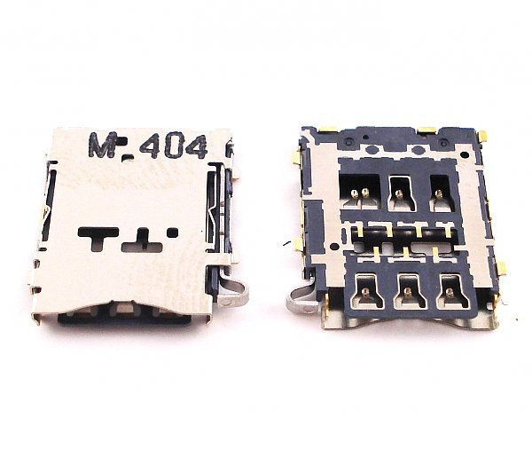 Коннектор SIM Samsung A300F/A500F/A700FD