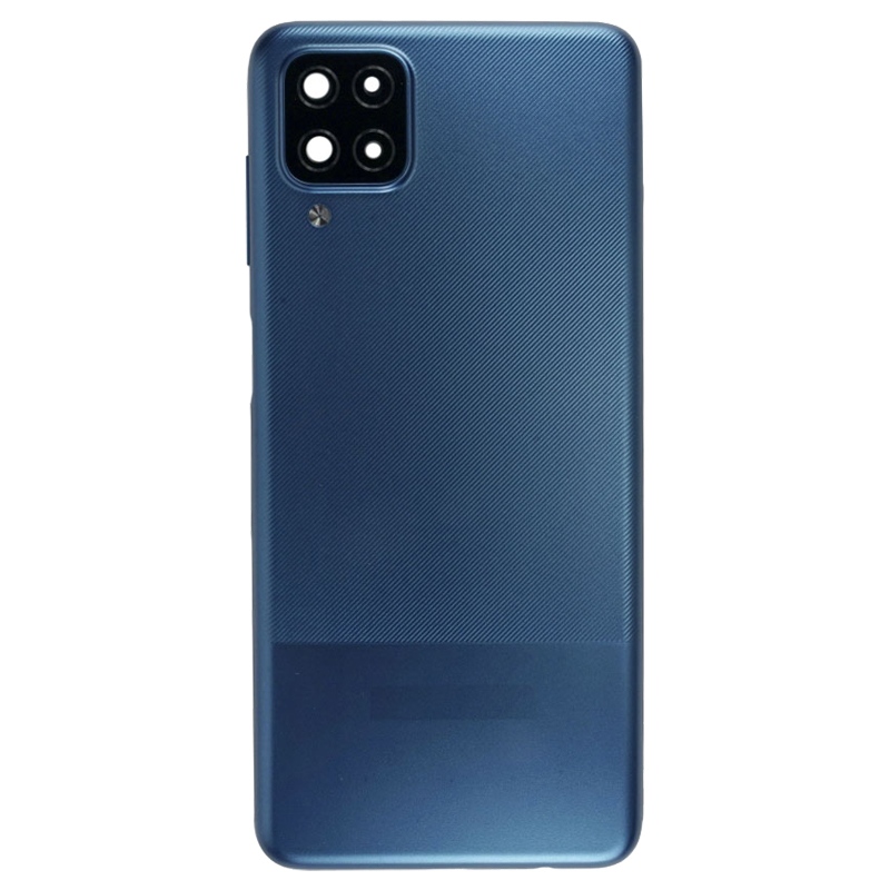 корпус для телефона Samsung A125F/A127F (A12/A12 Nacho) Задняя крышка (синий)