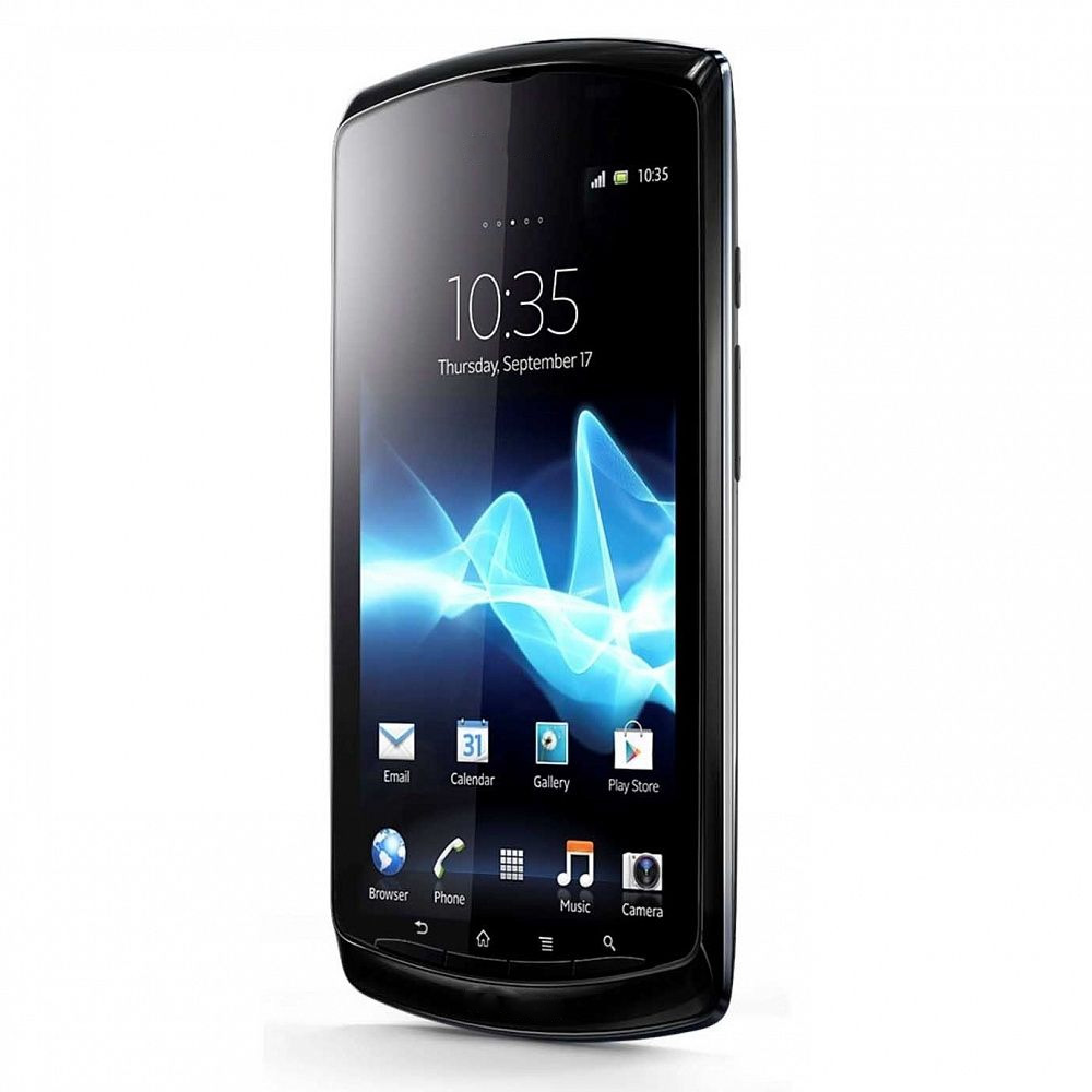 корпус для телефона Sony MT25i Задняя крышка черный