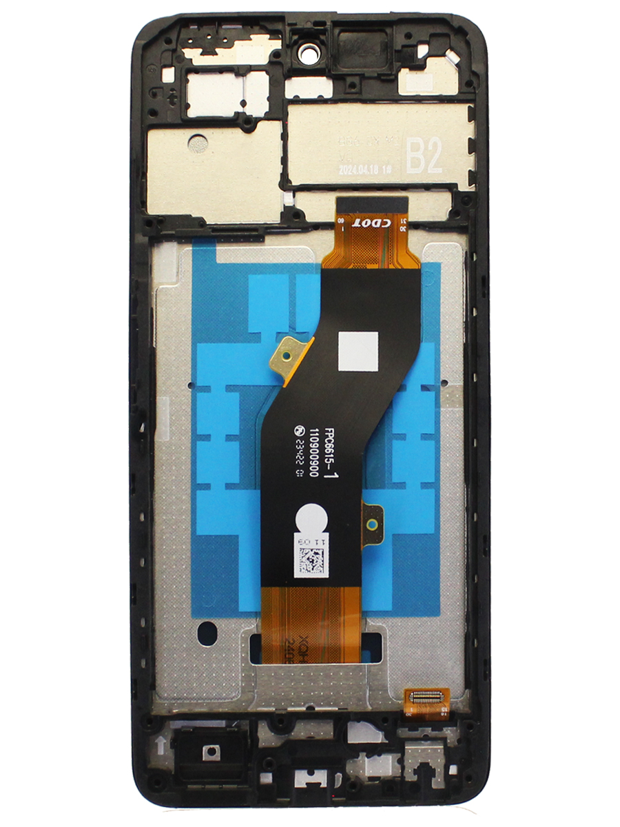 Дисплей для телефона Tecno Spark Go 2024 (BG6) модуль Черный - Оригинал