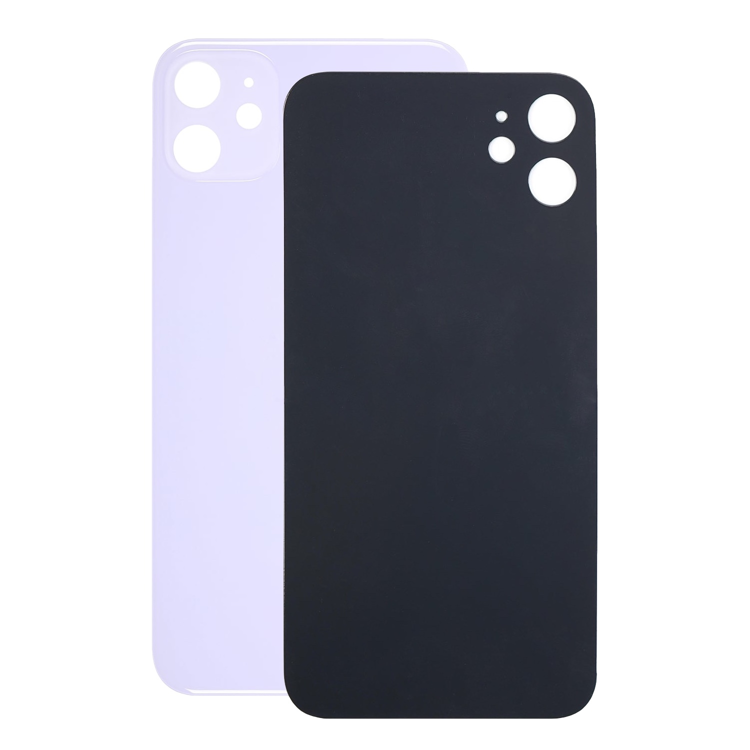 Задняя крышка iPhone 11 (стекло) фиолетовый - orig fabric
