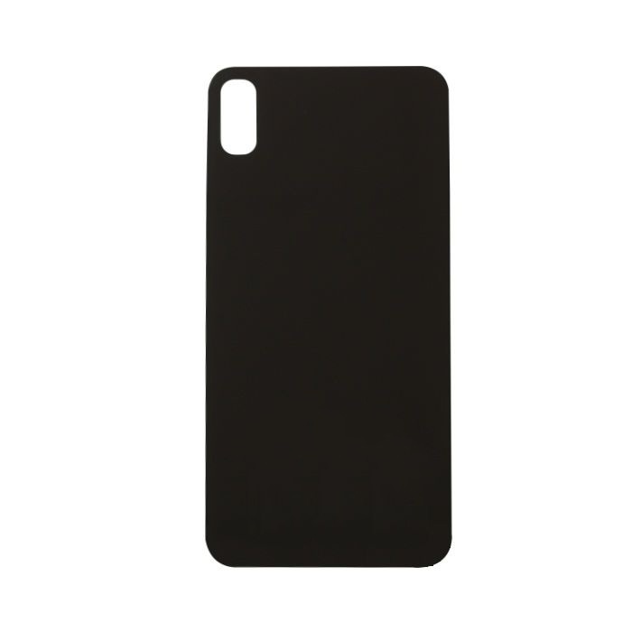 Задняя крышка iPhone Xs Max (стекло) Черный orig fabric