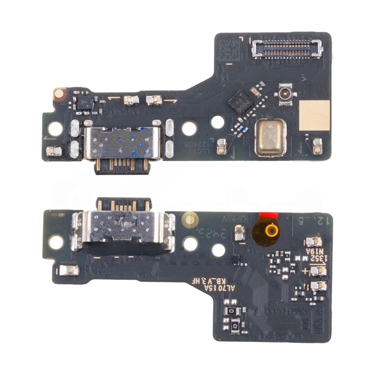 Шлейф Xiaomi Poco M6 4G/Redmi 13 4G (2404APC5FG/24040RN64Y) плата системный разъем/микрофон - Премиу