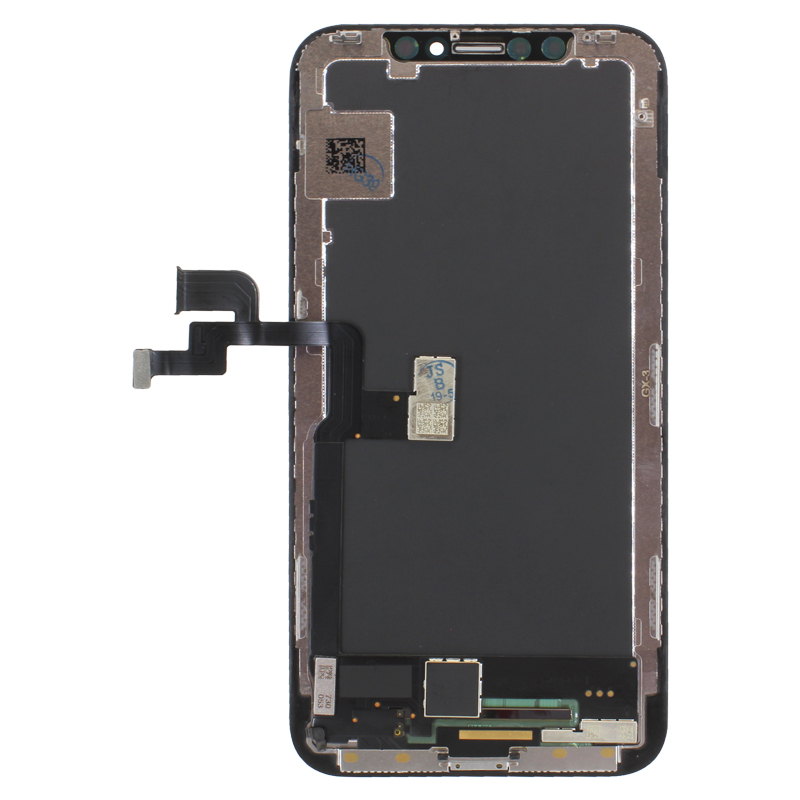 Дисплей для телефона iPhone X в сборе Черный - GX (Hard OLED)