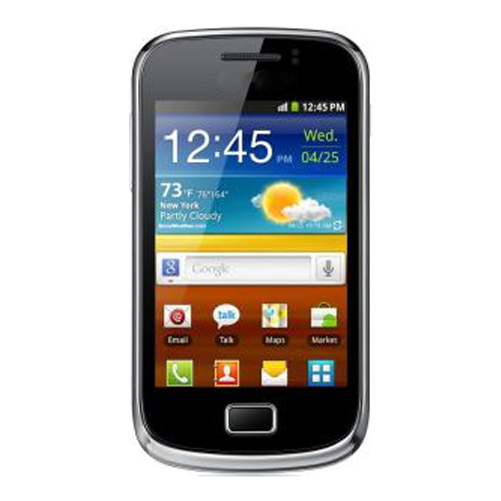 корпус для телефона Samsung S6500+ср.часть (металик)