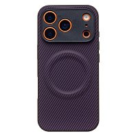 Кейс iPhone 17 Pro/18 Pro силикон SafeMag SM049 фиолетовый