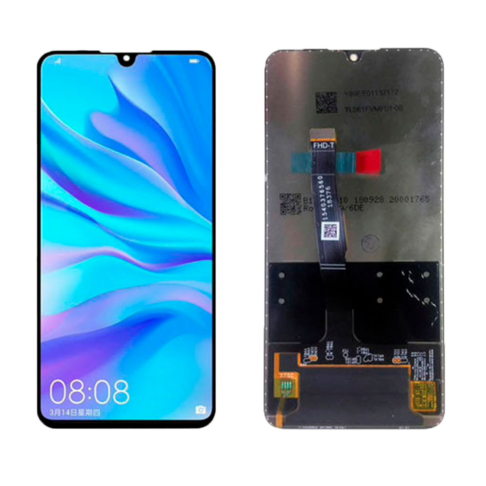 Дисплей для телефона Huawei P30 Lite/Honor 20S/Honor 20 Lite в сборе с тачскрином Черный - Оригинал