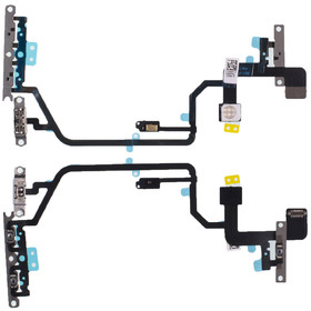 Шлейф iPhone Xr на кнопки громкости/включения/блокировки/микрофон