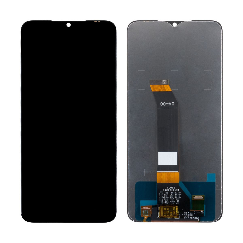 Дисплей для телефона Xiaomi Poco M5 в сборе с тачскрином Черный - Оригинал