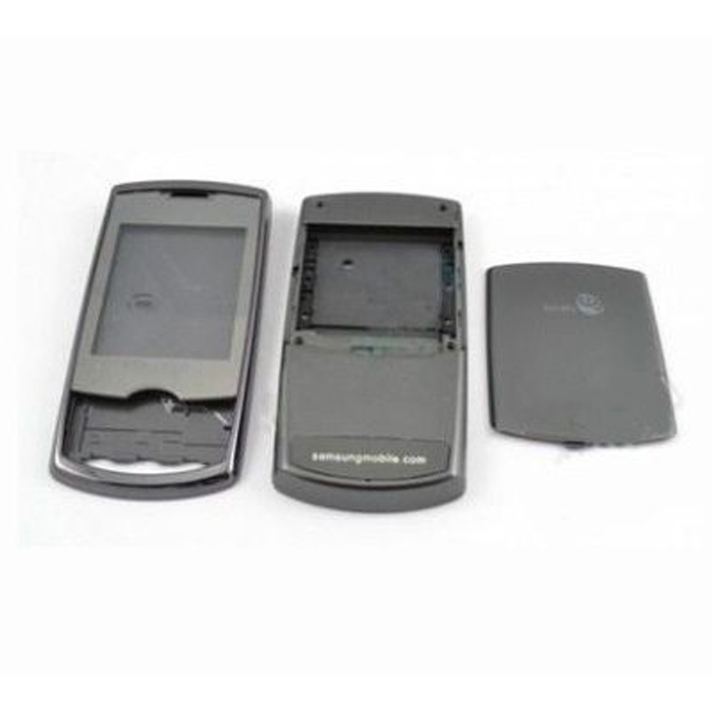 корпус для телефона Samsung C3310+ср.часть (серый)