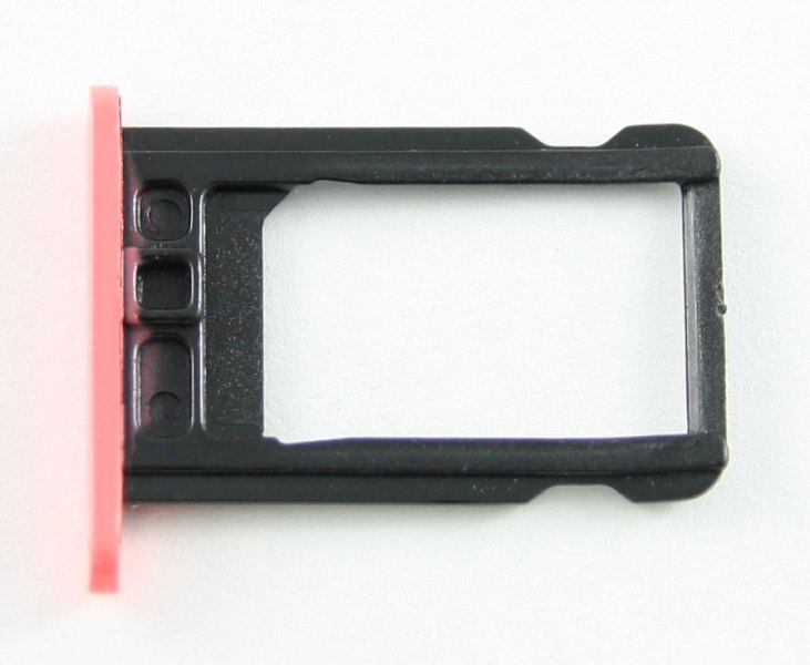 Контейнер SIM iPhone 5C Розовый