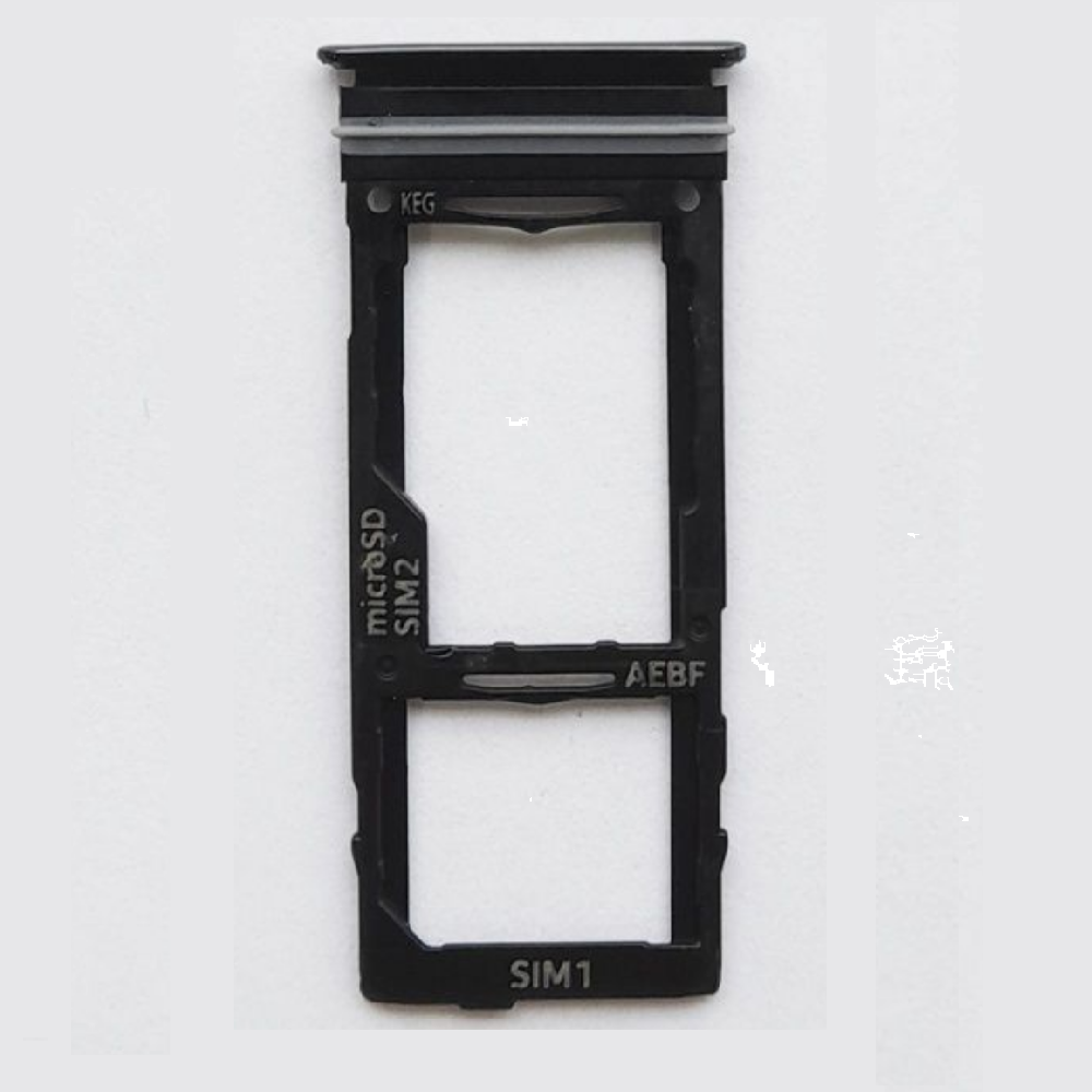 Контейнер SIM Samsung A525F/A526B/A528B (A52/A52 5G/A52s 5G) Черный