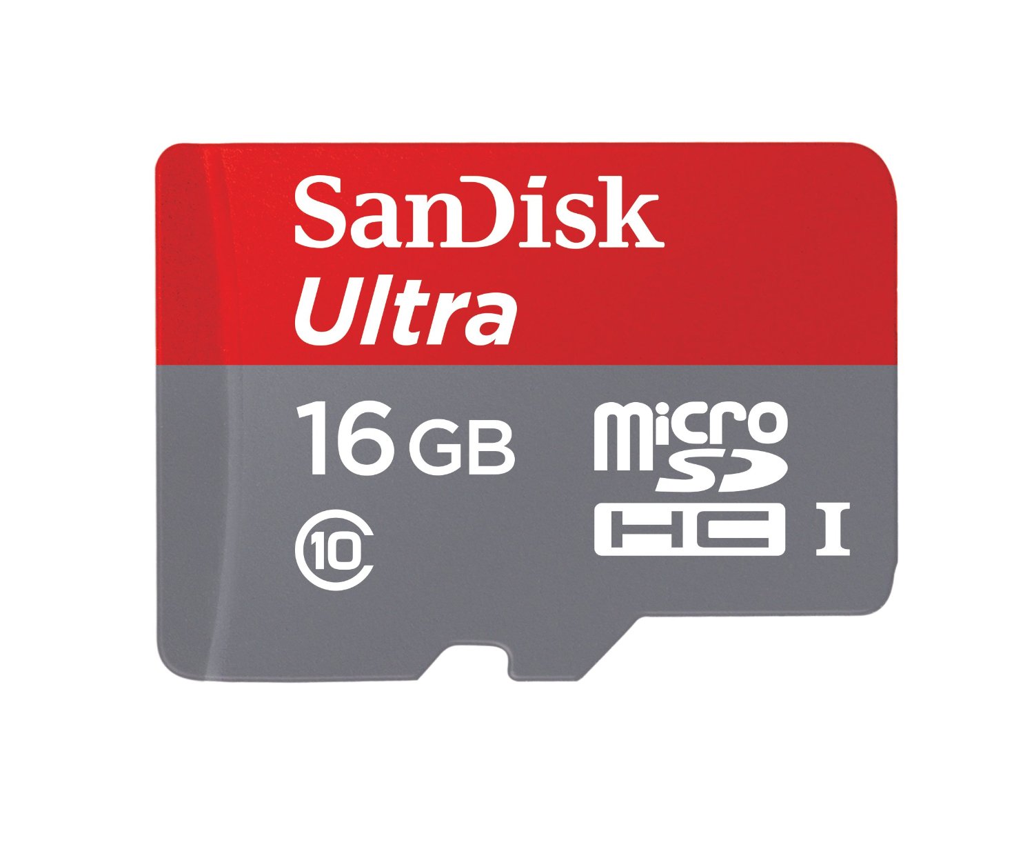 MicroSD 16Gb SanDisk Ultra Class 10 80Mb/s +SD adapter